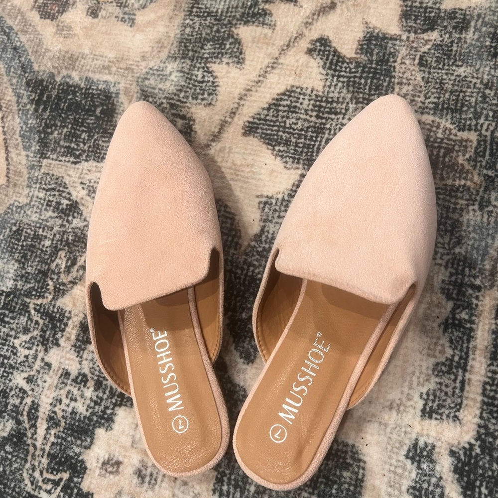 Musshoe Women's Blush Mules